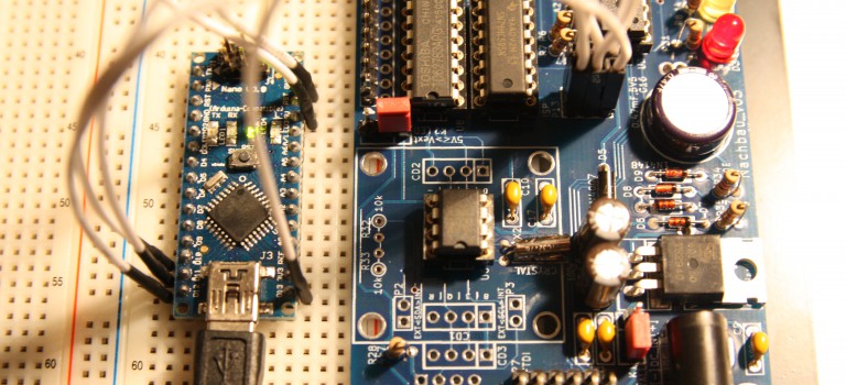 Arduino als AVR ISP zum Brennen des Bootloader